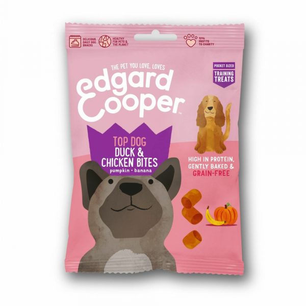 15x Edgard&Cooper Bites Eend - Kip 50 gr