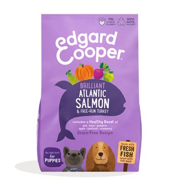 Edgard&Cooper Hondenvoer Puppy Verse Zalm en Kalkoen 12 kg