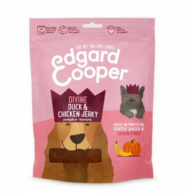 8x Edgard&Cooper Jerky Eend - Kip 150 gr