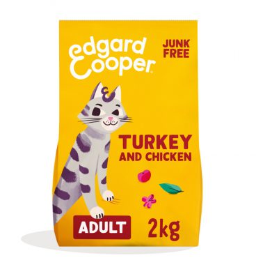 4x Edgard&Cooper Kattenvoer Adult Kalkoen - Kip 2 kg