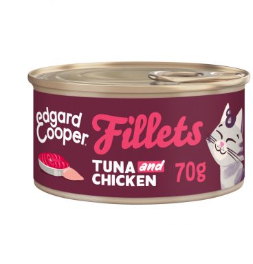 Edgard&Cooper Kattenvoer Fillets Tonijn - Kip 70 gr