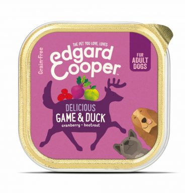 11x Edgard&Cooper Kuipje Vers Vlees Hondenvoer Wild - Eend 150 gr