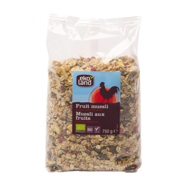 Ekoland Muesli Fruit Bio 750 gr