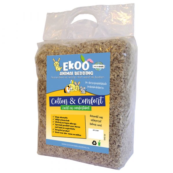 Ekoo Bodembekking Cotton&Comfort 40 liter