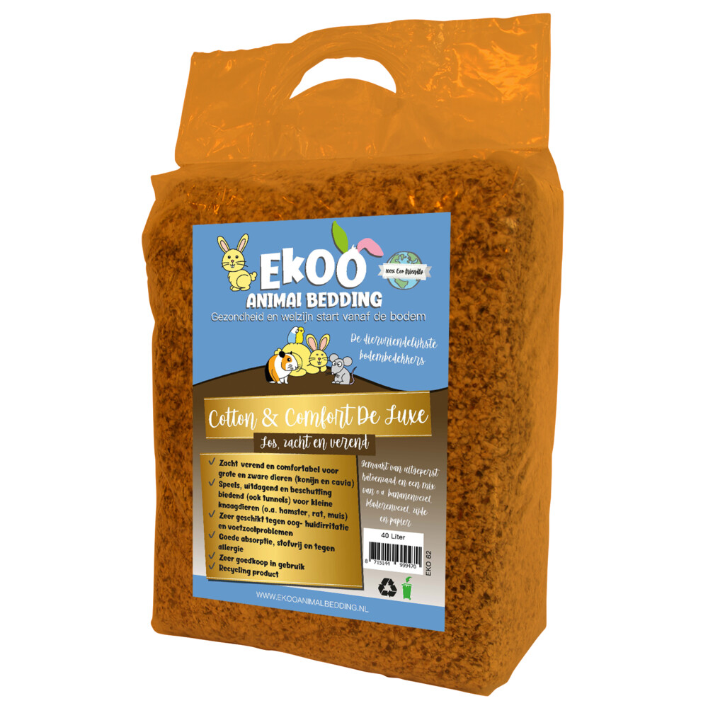 Ekoo Bodembekking Cotton&Comfort Deluxe 40 liter