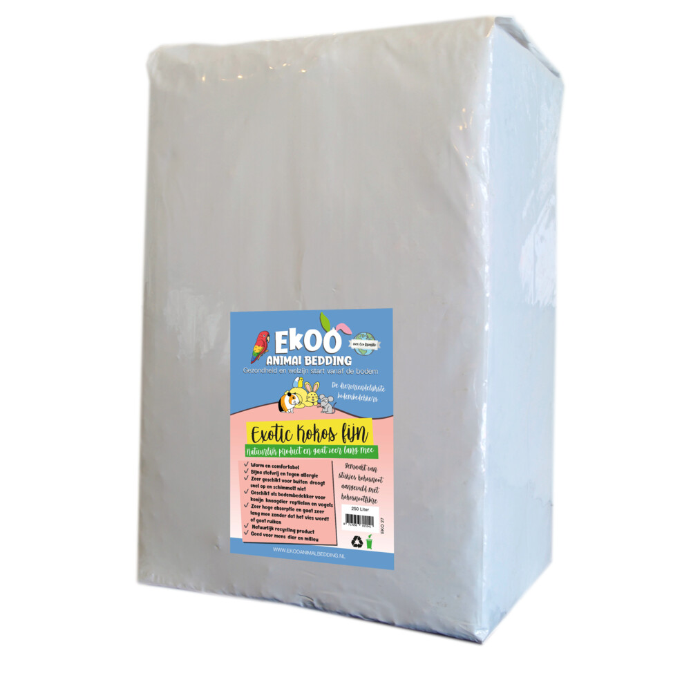 Ekoo Exotic Kokos Fijn 250 liter