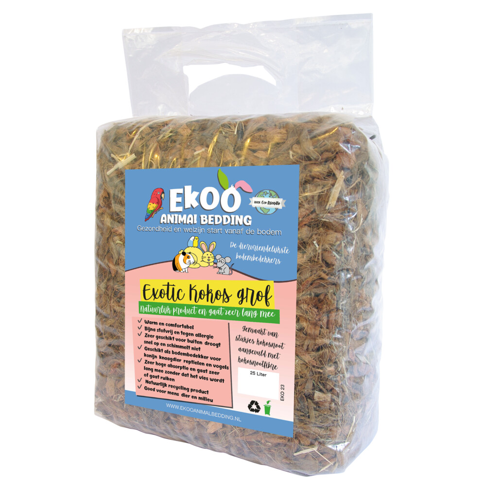 Ekoo Exotic Kokos Grof 25 liter