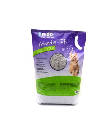 Ekoo Kattenbakvulling Friendly Tofu Actieve Kool 6 liter