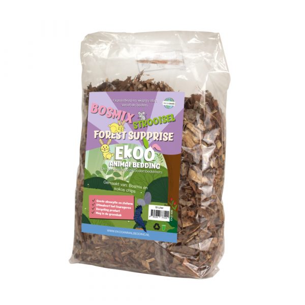 Ekoo Strooisel Bosmix 10 liter