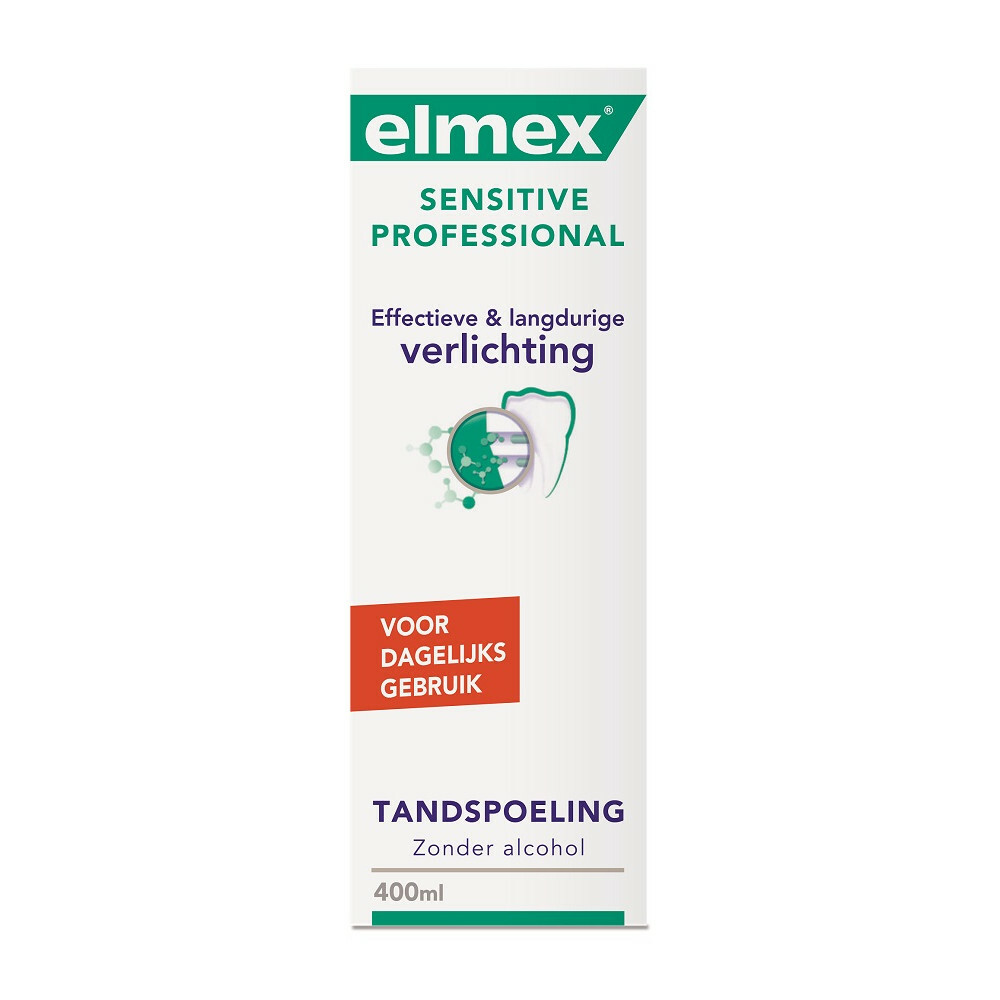 6x Elmex Sensitive Professional Tandspoeling 400 ml