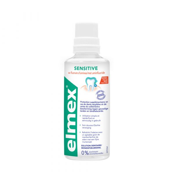 6x Elmex Tandspoeling Sensitive 400 ml