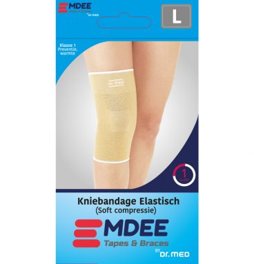 Emdee Kniebandage Elastisch Soft Compressie L