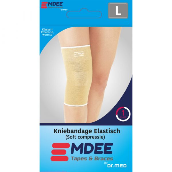 Emdee Kniebandage Elastisch Soft Compressie L