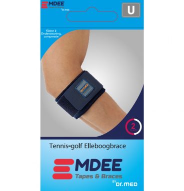 Emdee Tennis-Golf Elleboogbrace Blauw