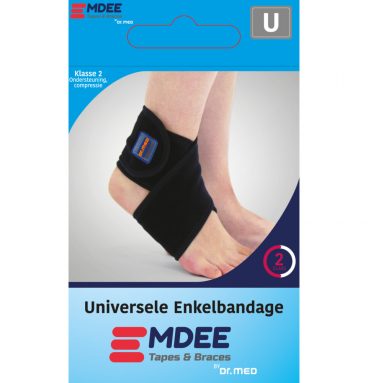 Emdee Universele Enkelbandage Blauw