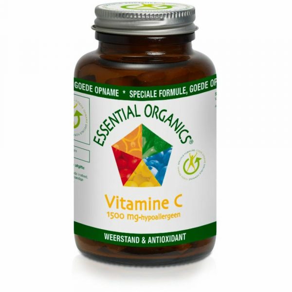 Essential Organics Vitamine C 1500 mg 75 tabletten