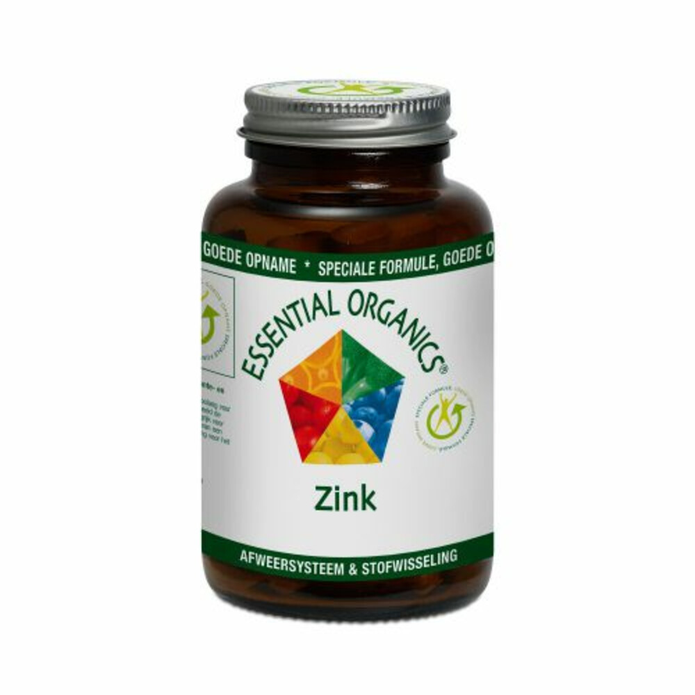 Essential Organics Zink 25 mg 90 tabletten