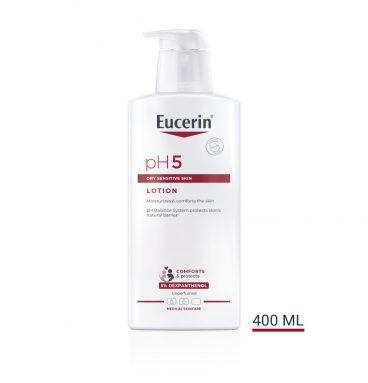 12x Eucerin Bodylotion Parfumvrij 400 ml