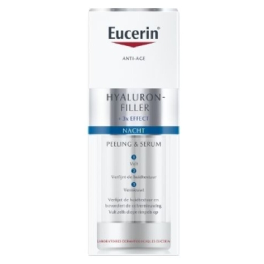 Eucerin Hyaluron-Filler Peeling&Serum Nacht 30 ml