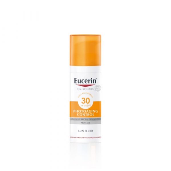 12x Eucerin Sun Fluid Anti Age SPF 30 50 ml