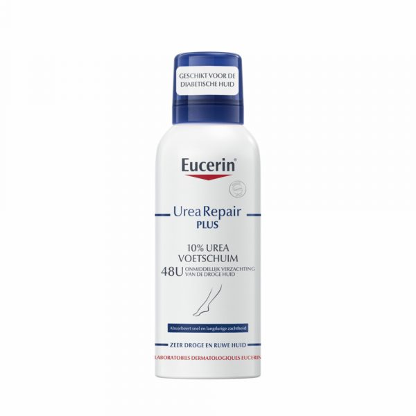 12x Eucerin UreaRepair Plus Voetschuim 10% Urea 150 ml