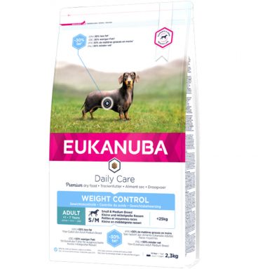 Eukanuba Daily Care Weight Control Small - Medium Kip 2.5 kg