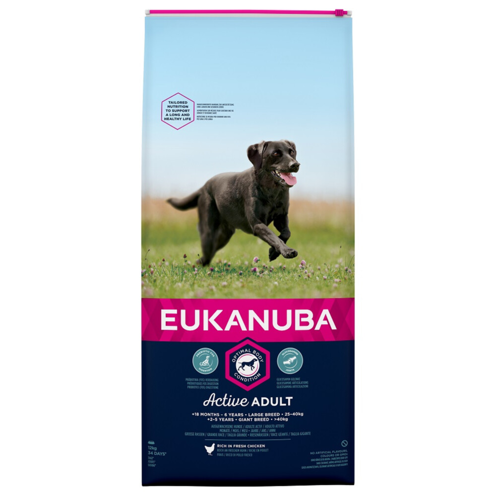 Eukanuba Dog Active Adult Large 12 kg