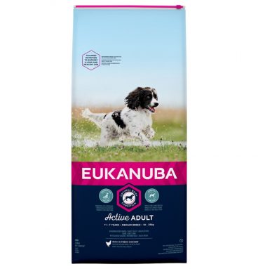 Eukanuba Dog Active Adult Medium 12 kg