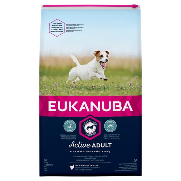 Eukanuba Dog Active Adult Small 12 kg