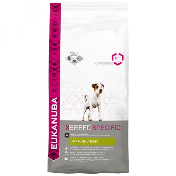 4x Eukanuba Dog Adult Jack Russel 2 kg