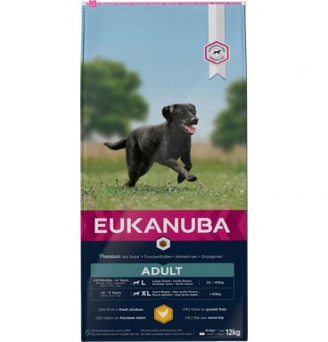 Eukanuba Dog Adult Large Graanvrij Vis 12 kg