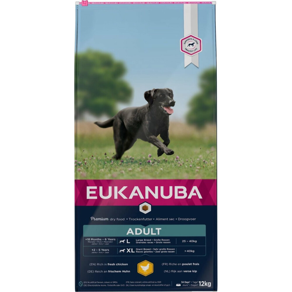 Eukanuba Dog Adult Large Graanvrij Vis 12 kg