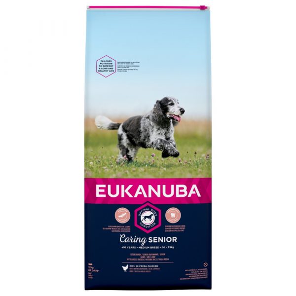 Eukanuba Dog Caring Senior Medium 12 kg