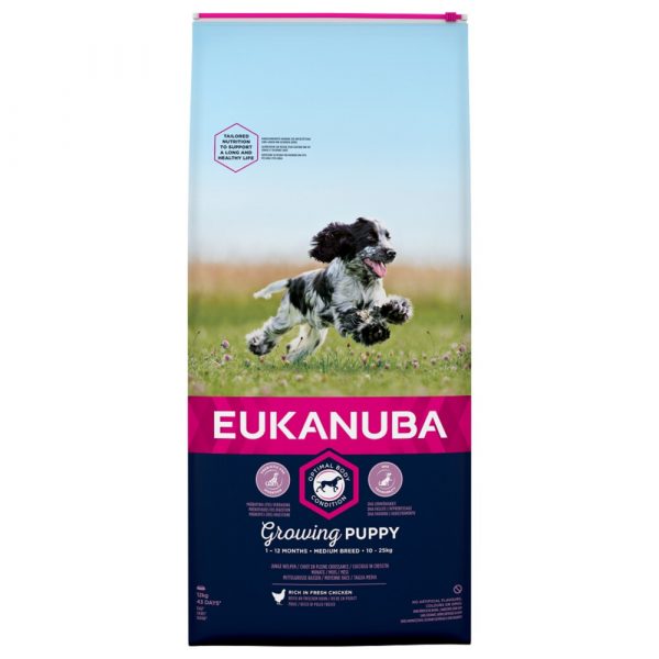 Eukanuba Dog Growing Puppy Medium 12 kg