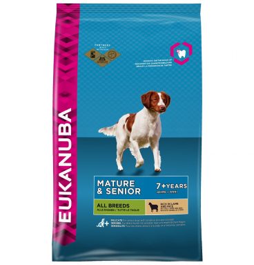 3x Eukanuba Dog Mature - Senior All Lam - Rijst 2