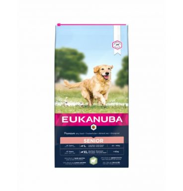 Eukanuba Dog Senior Large Lam - Rijst 12 kg