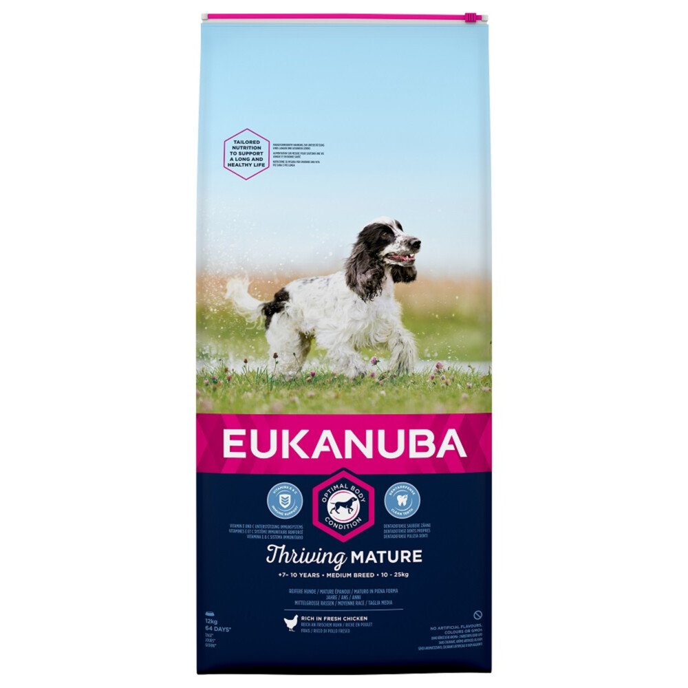 Eukanuba Dog Thriving Mature Medium 12 kg