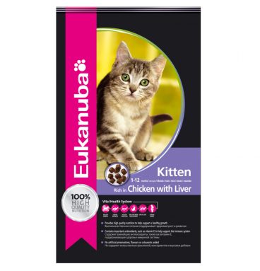 Eukanuba Kat Kitten - Junior Kip - Lever 10 kg