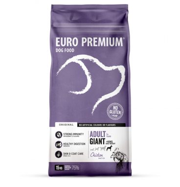 Euro-Premium Adult Giant Kip - Rijst 15 kg