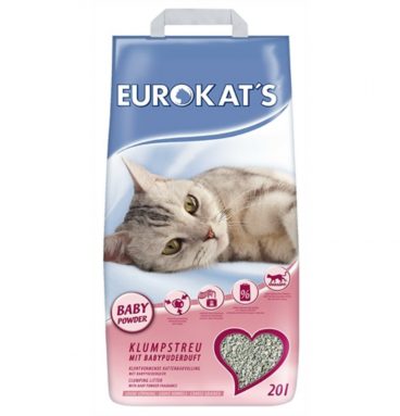 Eurokats Kattenbakvulling Babypoeder 20 liter