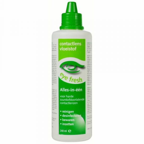 3x Eye Fresh Lenzenvloeistof Harde Lenzen 240 ml