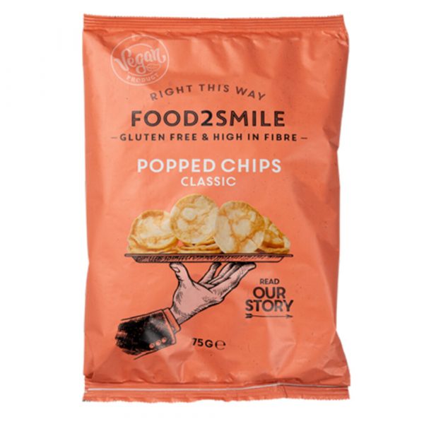 3x FOOD2SMILE Everyday Chips Classic 75 gr