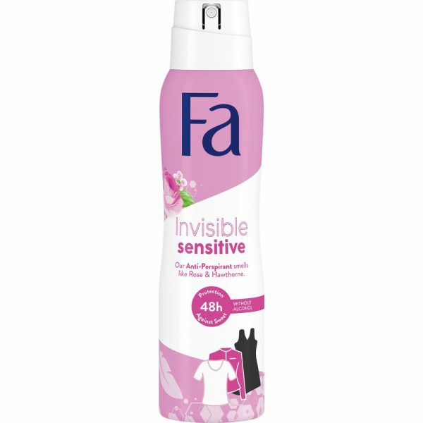 Fa Deodorant Spray Invisible Sensitive 150 ml