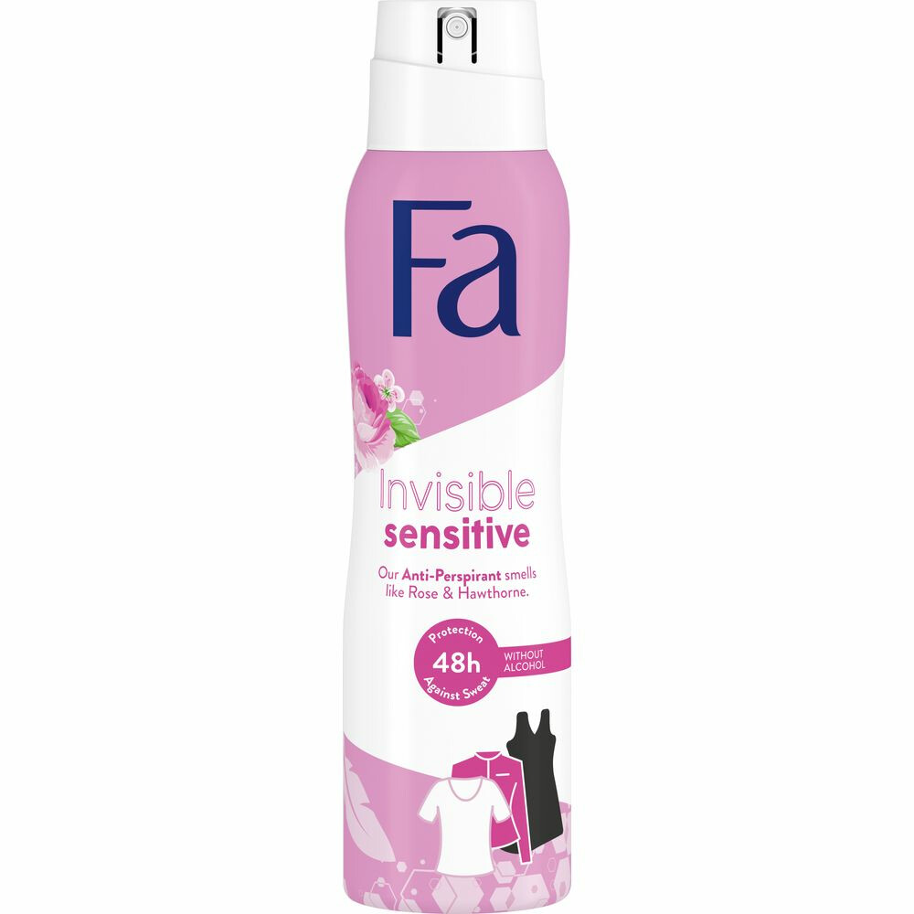 Fa Deodorant Spray Invisible Sensitive 150 ml