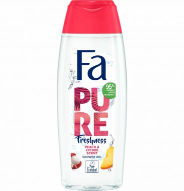 12x Fa Douchegel Pure Freshness Peach&Lychee 250 ml