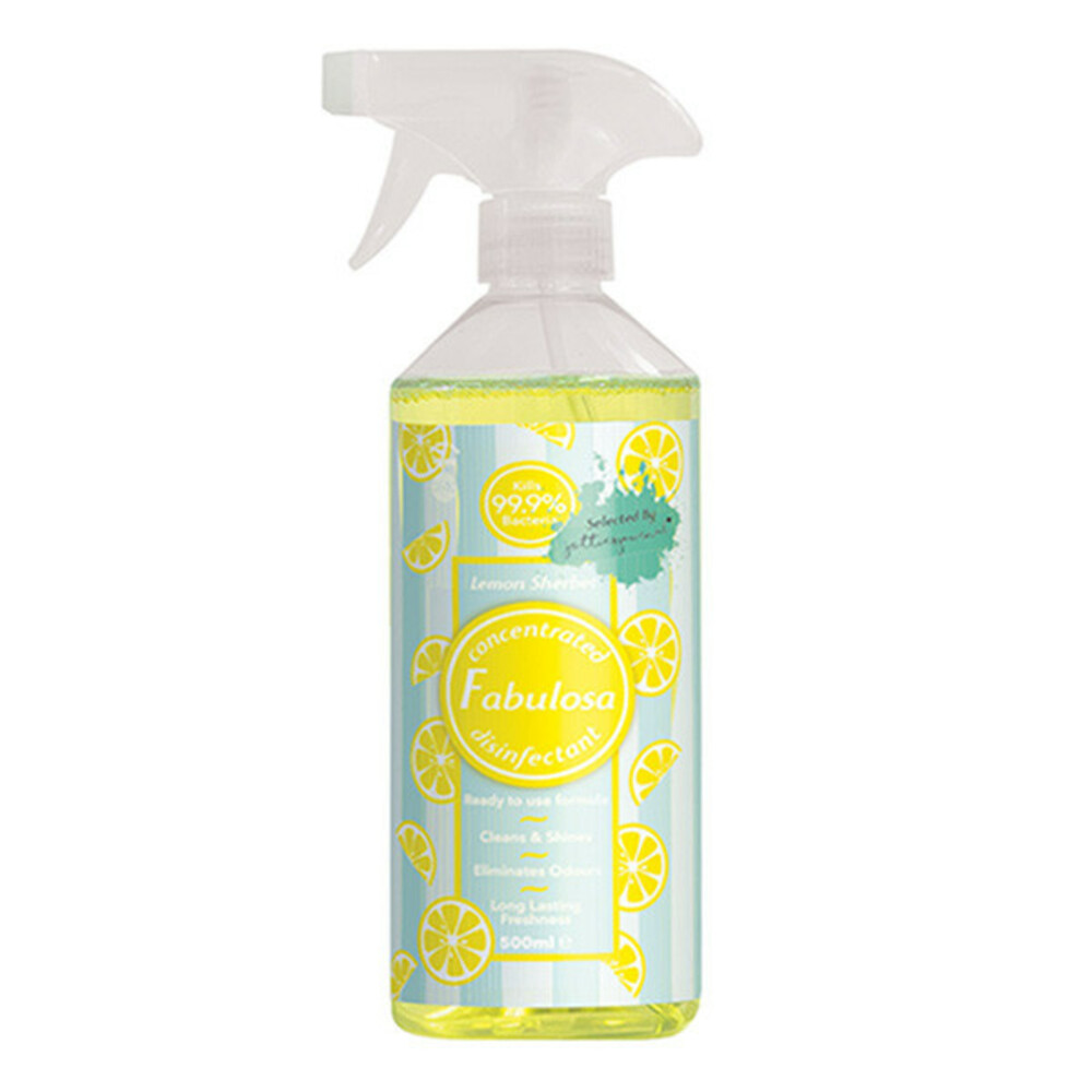 9x Fabulosa Allesreiniger Spray Lemon Sherbert 500 ml