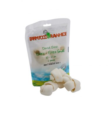 6x Farmfood Rawhide Dental Bone XXS 10-12 cm 2 stuks