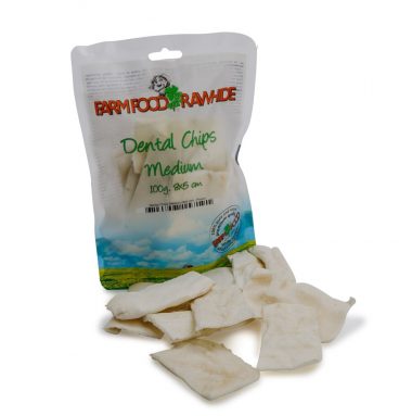 6x Farmfood Rawhide Dental Chips Medium 100 gr