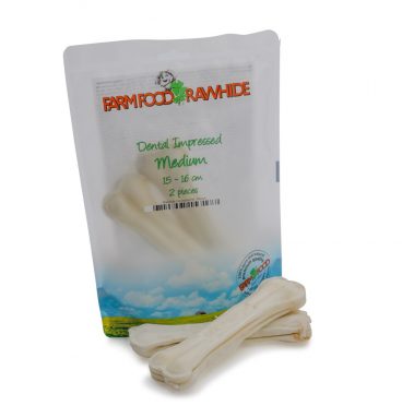 Farmfood Rawhide Dental Impressed M 2 stuks