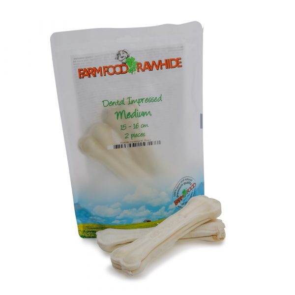 Farmfood Rawhide Dental Impressed M 2 stuks